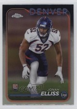 2024 Topps Chrome Rookies Refractor Jonah Elliss #258 1kq1