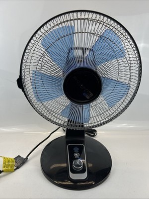 Rowenta VU2631 Turbo Silence Stand Fan Black Tested Working