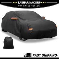 Car Cover W Left Side Door Zipper 210d-pu For Acura Integra New