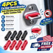 4pcs Car Door Shock Absorber Anti-vibration Soundproof Buffer Cushion Pads