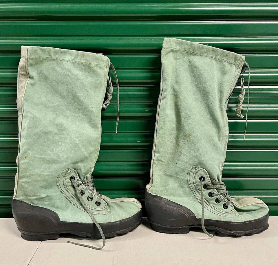 Botas USGI N-1B MUKLUK para clima frío extremo con forros de lana medianas Foto 2 de 4