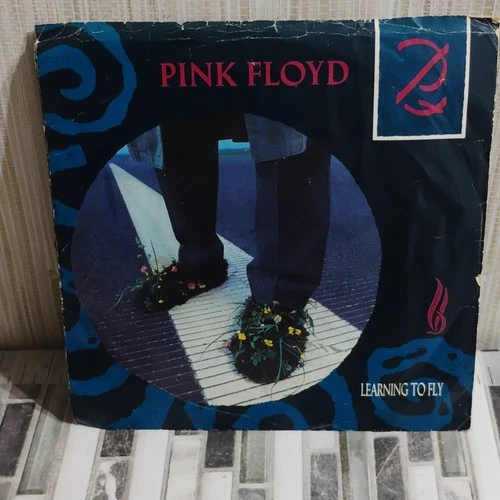 Pink Floyd Learning to Fly Vinyl 7" Single 45RPM Rock Columbia 1987