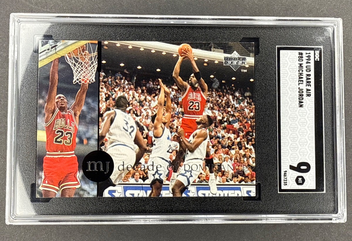 1994 Upper Deck Michael Jordan Rare Air Tribute Set - Decade