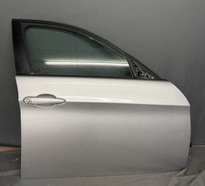 2008 BMW 3 SERIES E90 DOOR OSF DRIVER SIDE FRONT SILVER COMPLETE