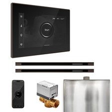 Mr Steam XButler Max Steam Pkg w/iSteamX Ctrl-Linear Steamhead-Blk OilRubBronze