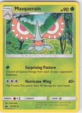 2018 Masquerain Uncommon SM - Celestial Storm 16/168 NM Normal LP-NM