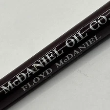 VTG Scripto Ballpoint Pen McDANIEL OIL CO. Floyd McDaniel Goodland Kansas
