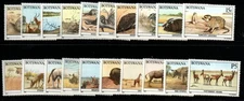 BOTSWANA SG619/38 1987 ANIMALS OF BOTSWANA MNH