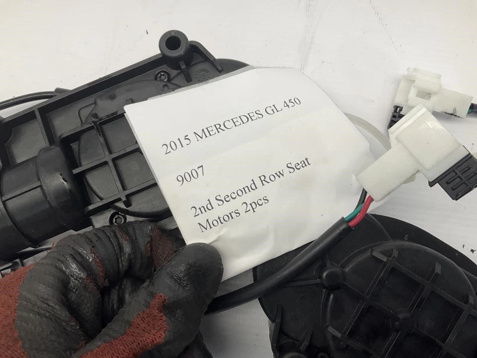 Juego de 2 motores asiento segunda fila Mercedes GL450 13-16 T Foto 4 de 4