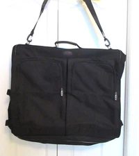 Ricardo Beverly Hills Large Black Garment Suit  Bag Foldable Hanging Luggage