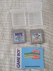 Super Mario Land 1 & 2 Nintendo Game Boy, 1992, TESTED (w/ Manual For 2)