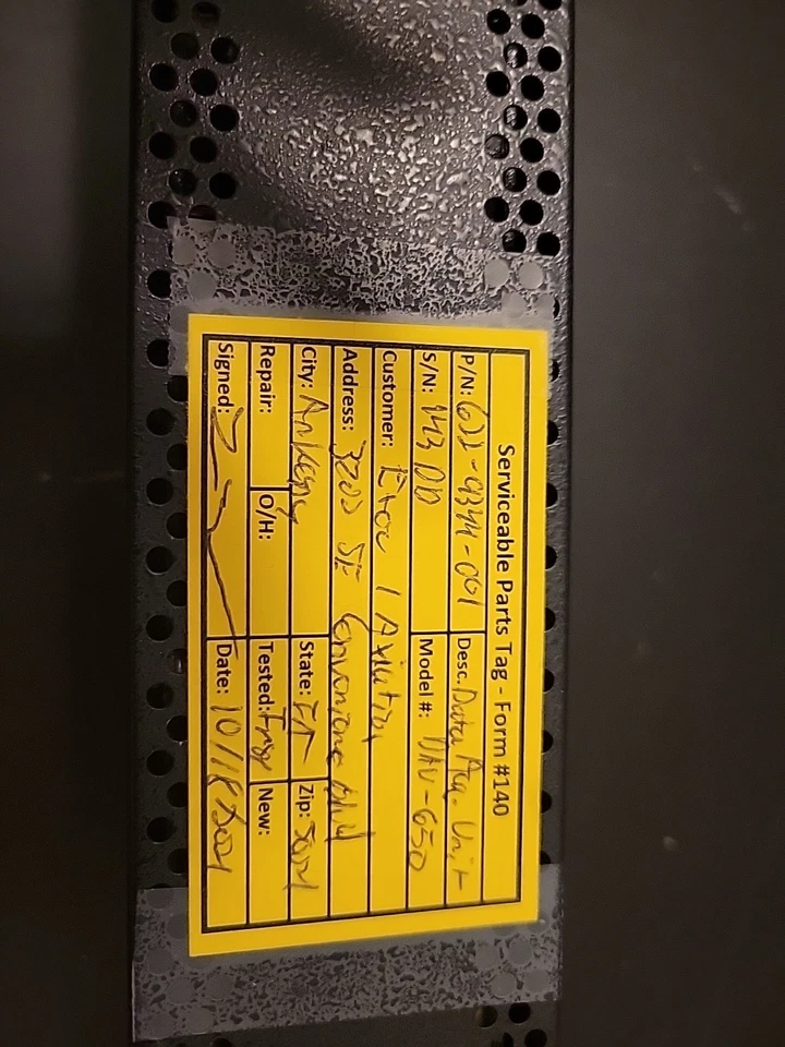 Unidad de adquisición de datos Rockwell Collins DAU-650 P/N 622-9344-001 - SV Foto 3 de 4