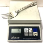 Vintage Wallace Sterling Silver "Grande Baroque" Dessert Fork (1.6 Oz -45 Grams)