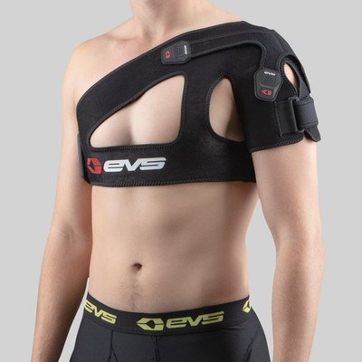 EVS Sports SB03BK-XXL MX Offroad Shoulder Brace Black 2XL 48-52'' Chest