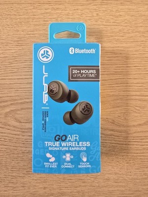 JLAB Go Air True kabellose Ohrhörer schwarz brandneu & versiegelt