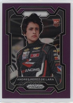 2024 Panini Prizm Purple Prizm /99 Andres Perez De Lara #8 Rookie RC 1by