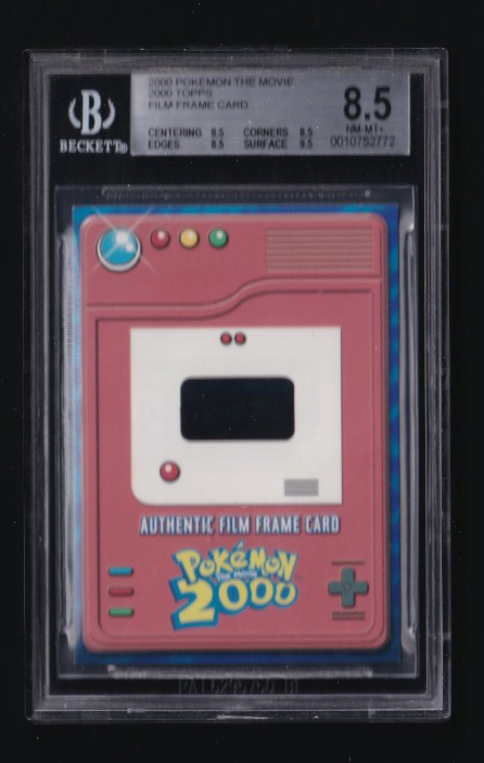 BGS8.5 2000 POKEMON THE MOVIE 2000 TOPPS FILM FRAME CARD | eBay
