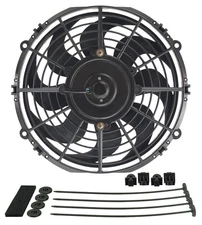 Derale 18910 Dyno Cool Curved Blade Electric Fan