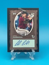 2024 Topps Brooklyn Collection Autographs Corbin Carroll #AC-CC Black /75
