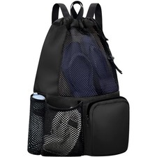 Waterproof Mesh Swim Bag with Wet Pocket for Gym, Beach, and Workout