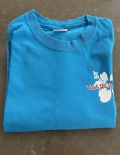 Trader Joe's T-Shirt - Aqua Blue Size Small 100 Cotton - Exquisitely Perfect