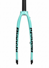 Bianchi Aria Disc Full Carbon Fork 700c 1-1/8 to 1-1/4 Tapered 12x100mm Gloss
