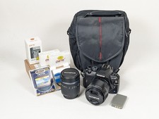Olympus E-410 Digital SLR Twin Zoom Lens Kit, With Accessories & NEW Charger! 