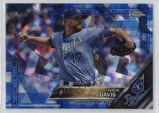 2016 Topps Box Set Chrome Sapphire Edition /250 Wade Davis #307 0qm1