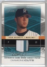 2004 Flair Diamond Cuts Silver 47/50 Josh Beckett #DC-JB 0v1
