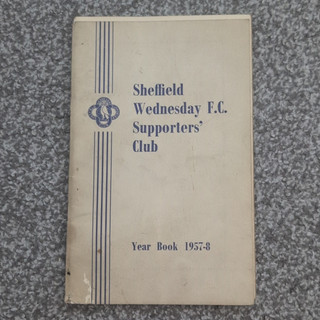 Sheffield Wednesday FC Supporters' Club Year Book 1957 58 Football