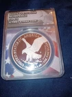 2021 S American Silver Proof Eagle Type II ANACS PR70 DCAM First Strike Coin