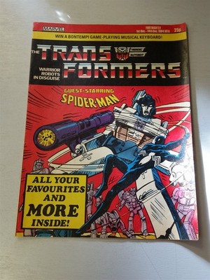 TRANSFORMERS #6 1ST DECEMBER-14TH DECEMBER 1984 BRITISH WEEKLY COMIC MARVEL