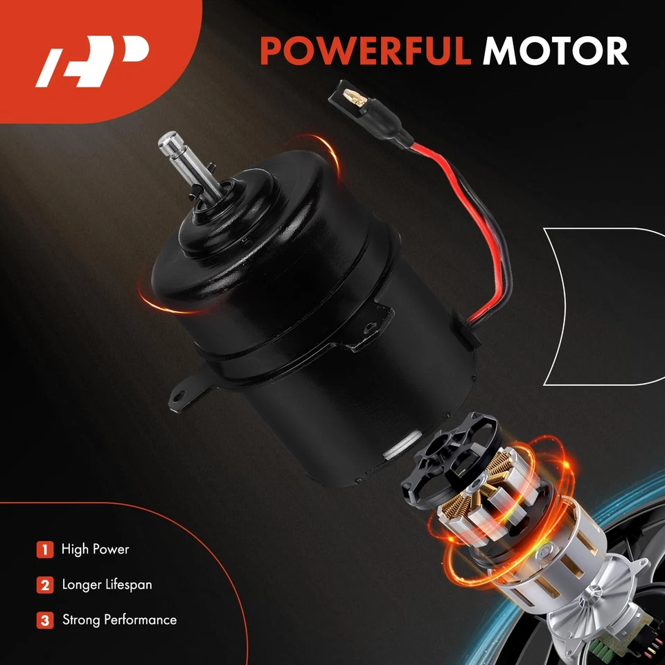 Motor de ventilador de refrigeración del motor A-Premium para Dodge Charger 1983-1987 Dakota Chrysler Foto 4 de 4