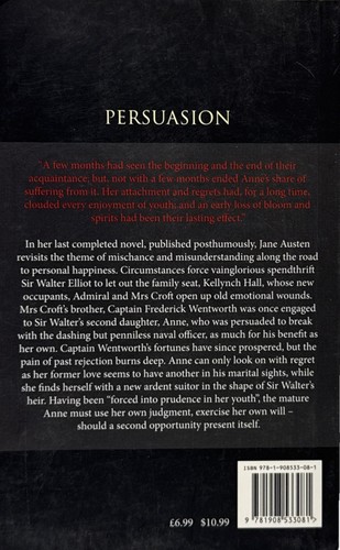 Persuasion by Jane Austen - 2015 Transatlantic Paperback - - Picture 2 of 4