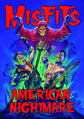 DinA2 Poster Misfits, Samhain, Danzig, Horrorpunk, Punk, Horror Einzelstück