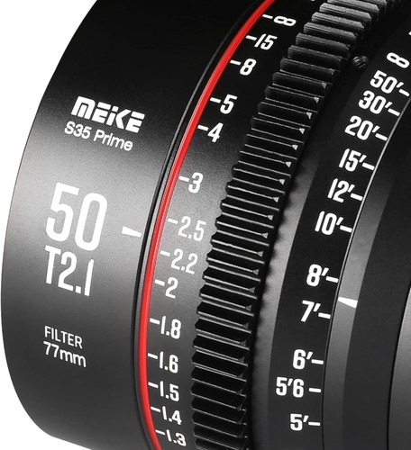 MEKE 25mm T2.1 Super 35 Prime Manual Focus Cinema Lens for EF-Mount Cine Camera - Picture 53 of 65