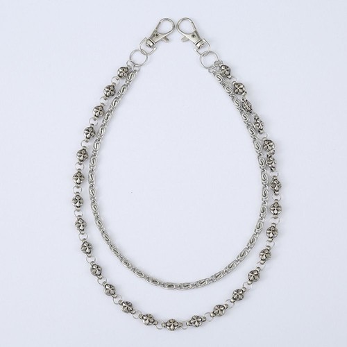 Double Chain Waist Chain Metal Jeans Chain New Pants Chain Accessories Gifts - Picture 4 of 6