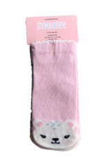 Gymboree Cuddle Club Socks Girls Sz 6-12 MON Leopard MON 2 Pair Ankle Socks NWT
