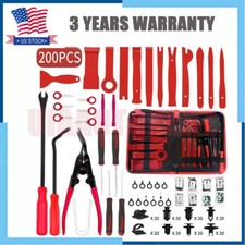 200pcs Pry Bar Dash Panel Door Interior Kit Car Trim Removal Auto Hand Tools Us