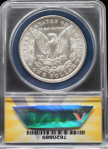 1894-O Morgan Dollar ANACS MS 60 Details, Scratched, Cleaned #24APR233 - Picture 2 of 2