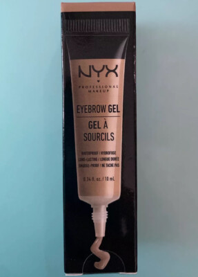 NYX Eyebrow Gel Blonde EBG01 Waterproof Long Lasting Smudge Proof New