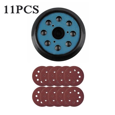 Backer Pad Hook And Loop Polishing Sander Disc+10pcs//set Sandpapers For Makita