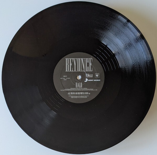 Beyonce / Halo 2009 EU Limited Single Vinyl Music World