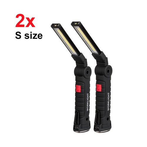 10 Pack Work Light LED Torch Rechargeable Inspection Lamp 360° Mechanic Light - Picture 11 of 16