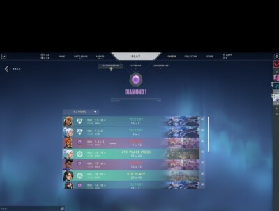 Valorant Dia Account (Dia Rank,viele Skins,3099 Valorant Points) 