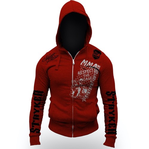 Respect The Cage Stryker Fight Gear The Original mma ufc Company Adulte Fermeture éclair complète - Photo 5/15