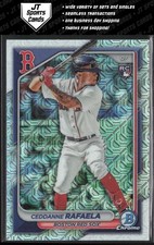 2024 Bowman Ceddanne Rafaela 84 RC Mojo Refractor | Boston Red Sox