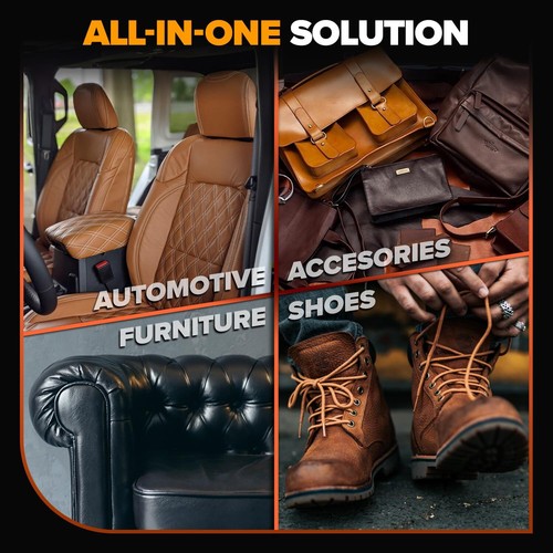 Ultimate Leather Cleaner & Stain Remover for Cars - Cleans and Restores Seats... - Picture 4 of 7