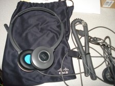 CISCO 532 HEADSET NEW GRAY DUAL EAR QUICK DISCONNECT