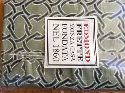 Edmond Frette King Upper Sheet 100% super fine Cotton Italy New with tags